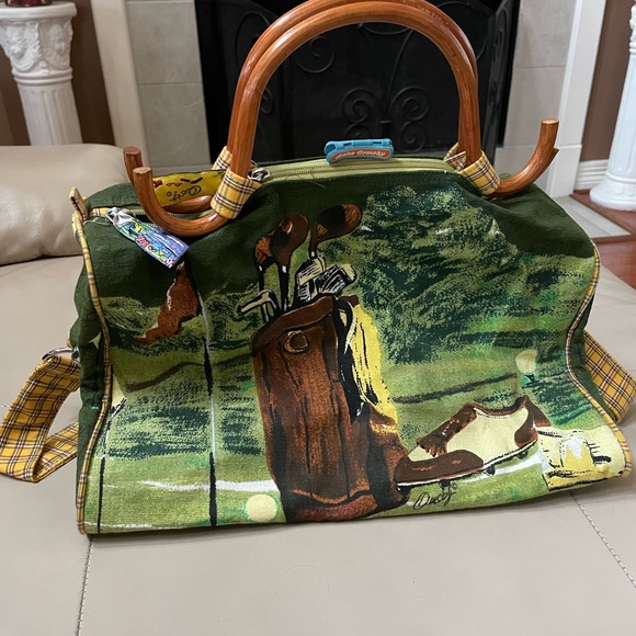 Anne Ormsby Design Artistic Golf Satchel  Bag - Picture 3 of 16